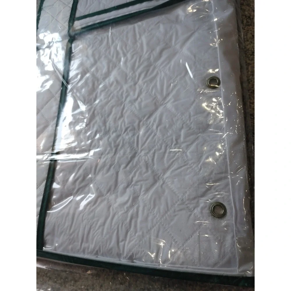 90s Venture Hanging Closet Jumbo Vinyl Garment Dress Clothing Bag Storage